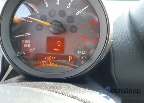 2015 Mini Countryman Cooper S z USA, uszkodzony, nr VIN WMWZC3C55FWT06802